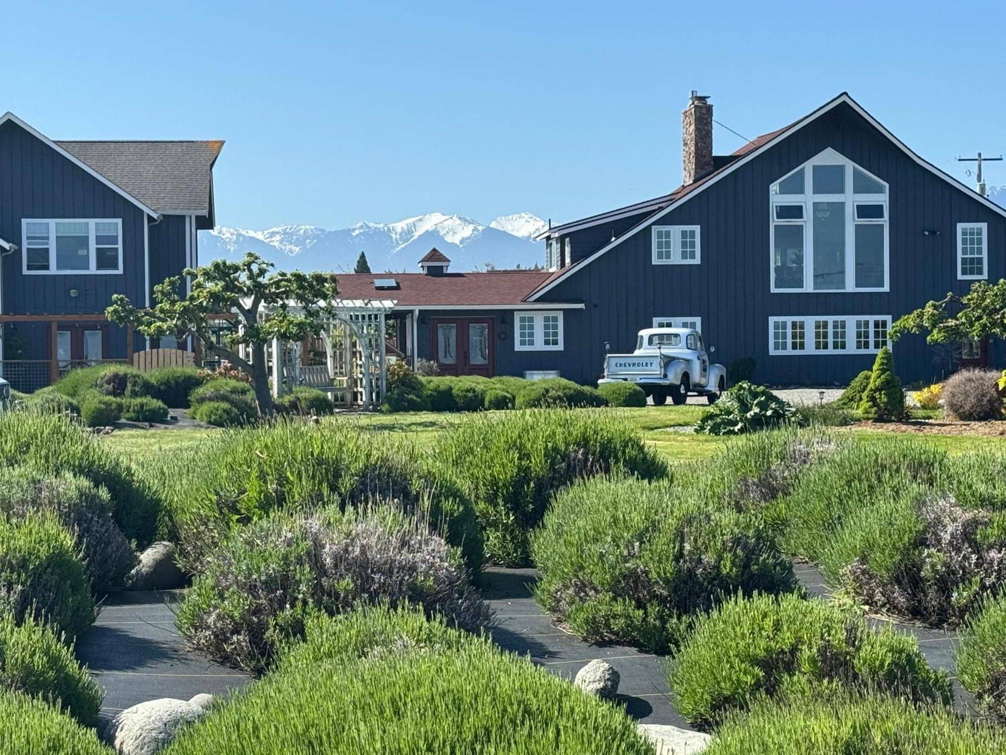 Dungeness Barn House Bed And Breakfast At Two Crows Farm Sequim Exterior foto